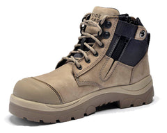Stone Leather-6 COMPOSITE TOE WORK BOOT WIDE LOAD 4