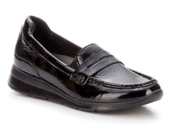 Black Crinkle Patent-DANNON BY ROS HOMMERSON 1
