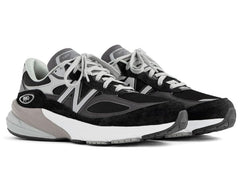 990 Black Suede Combo Double