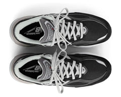 990 Black Suede Combo Bottom View