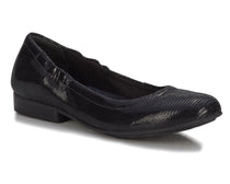 Black Patent Lizard Print Leather-TESS BY ROS HOMMERSON 1