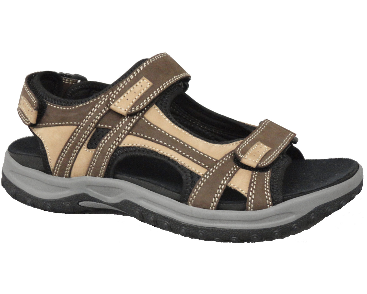Brown Tan Nubuck-Warren BY DREW 1