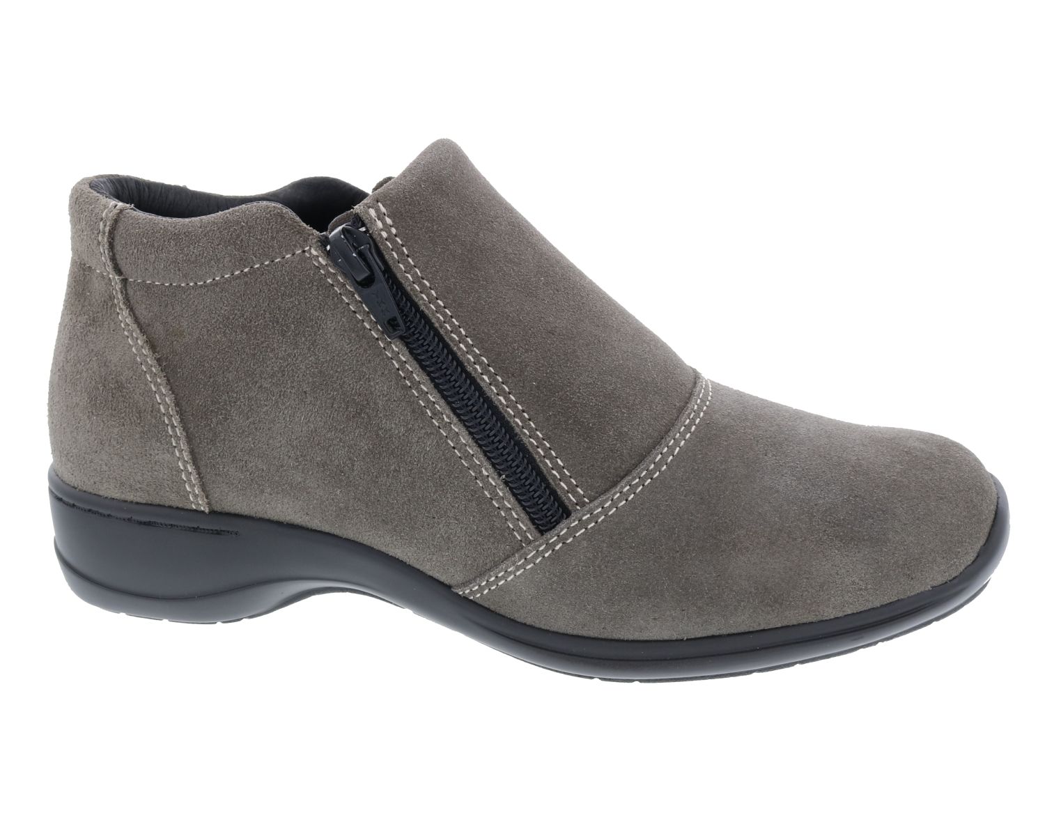 Grey Suede Leather-SUPERB COMFORT BY ROS HOMMERSON 4