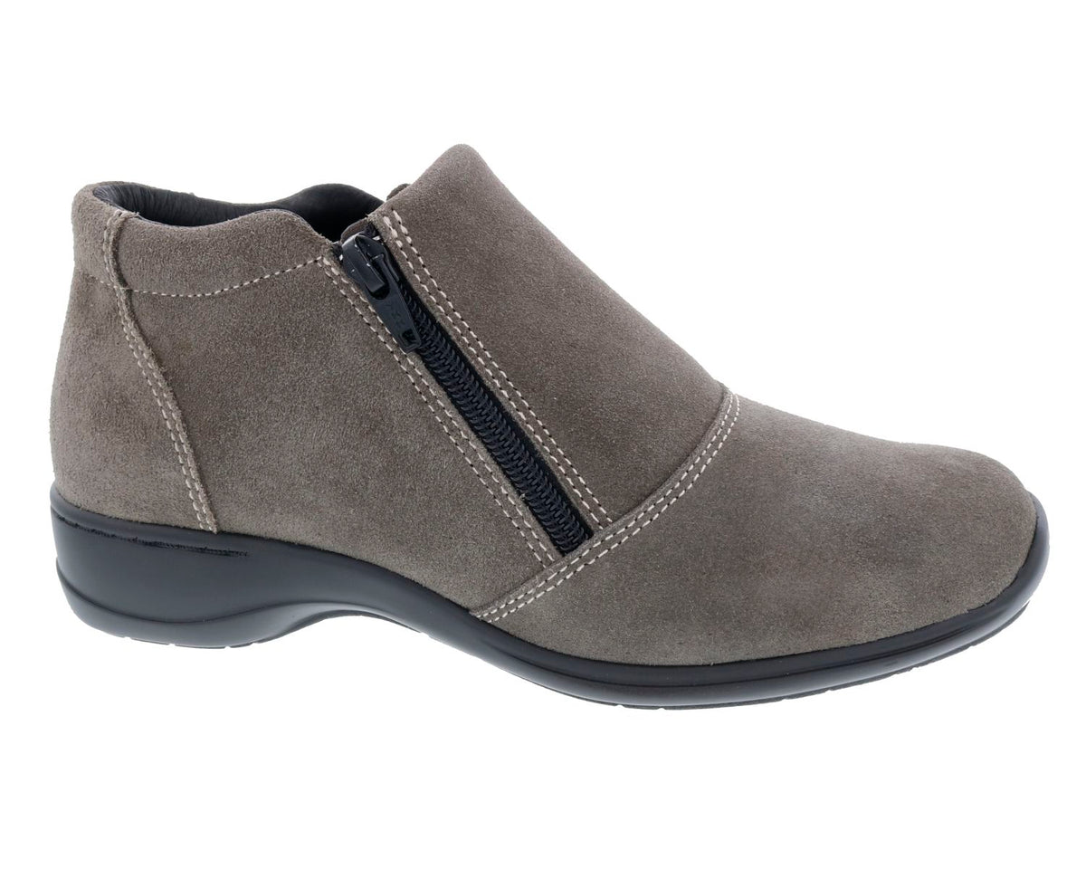 Grey Suede Leather-SUPERB COMFORT BY ROS HOMMERSON 4