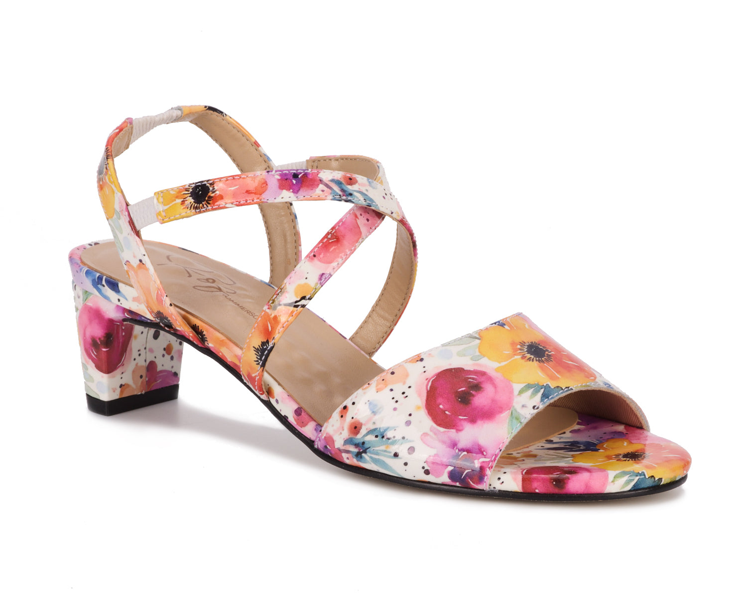 Tropical Floral Leather-LIZA BY ROS HOMMERSON 1