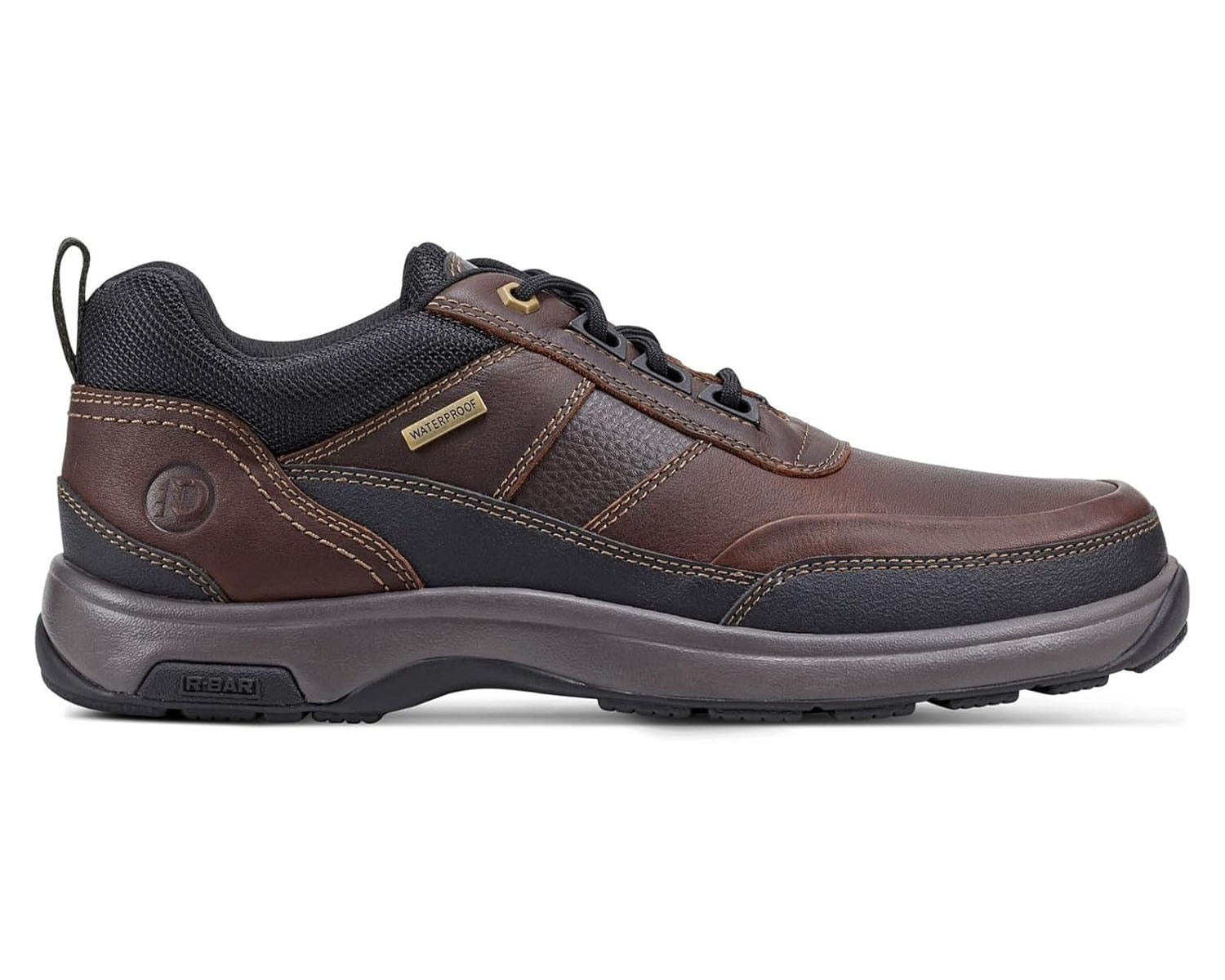 Brown Leather-8000 Waterproof Country Low By Dunham 4