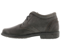 Grey Leather-Bronx Boots BY DREW 4