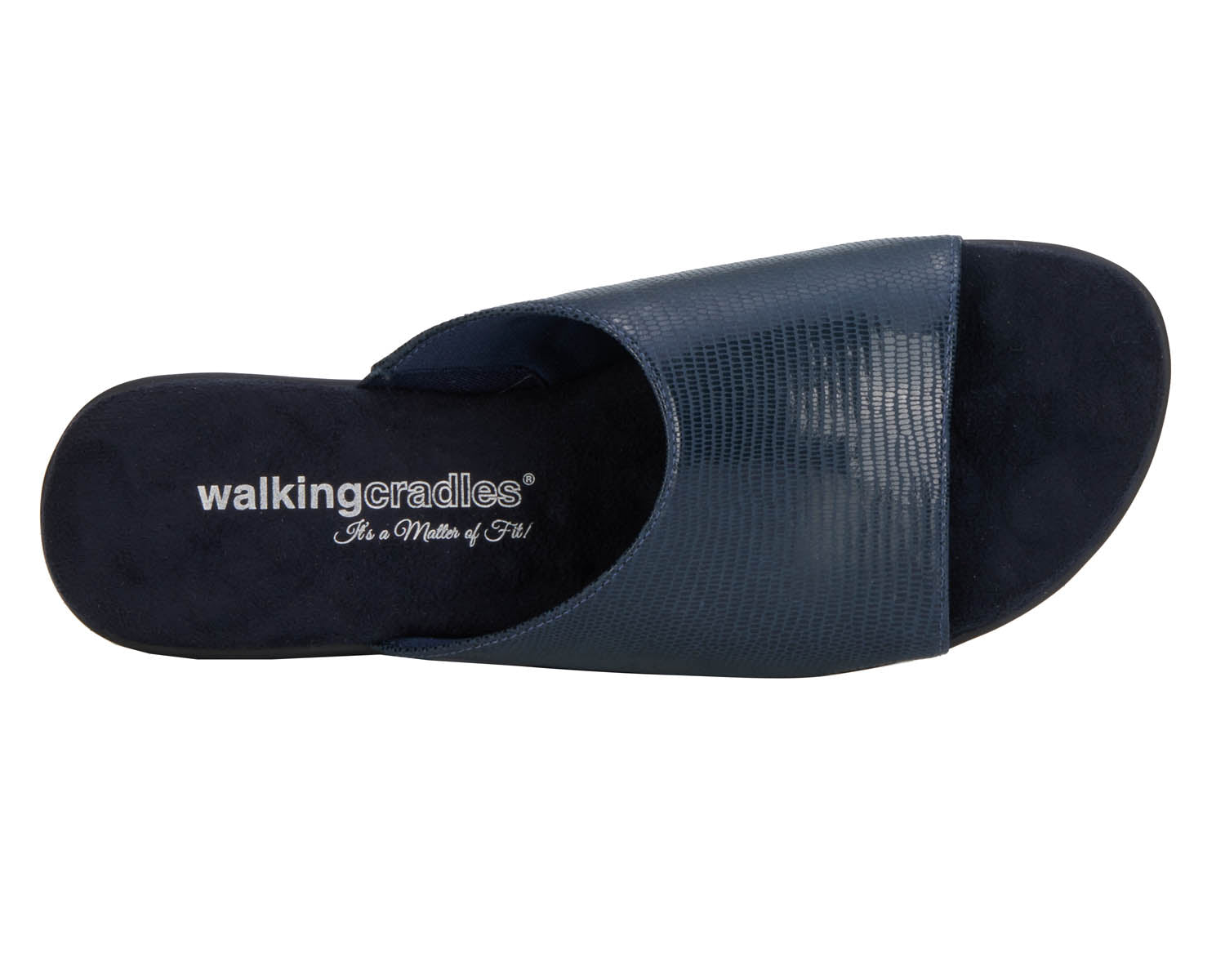 Navy Lizard Print Leather-WC CAM II 5
