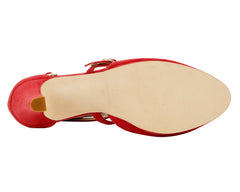 Red Suede-PAMMY BY ROS HOMMERSON 7