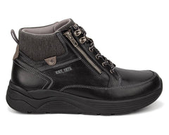 MAJOR Black Leather Right Side View