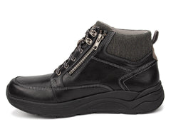 MAJOR Black Leather Left Side View