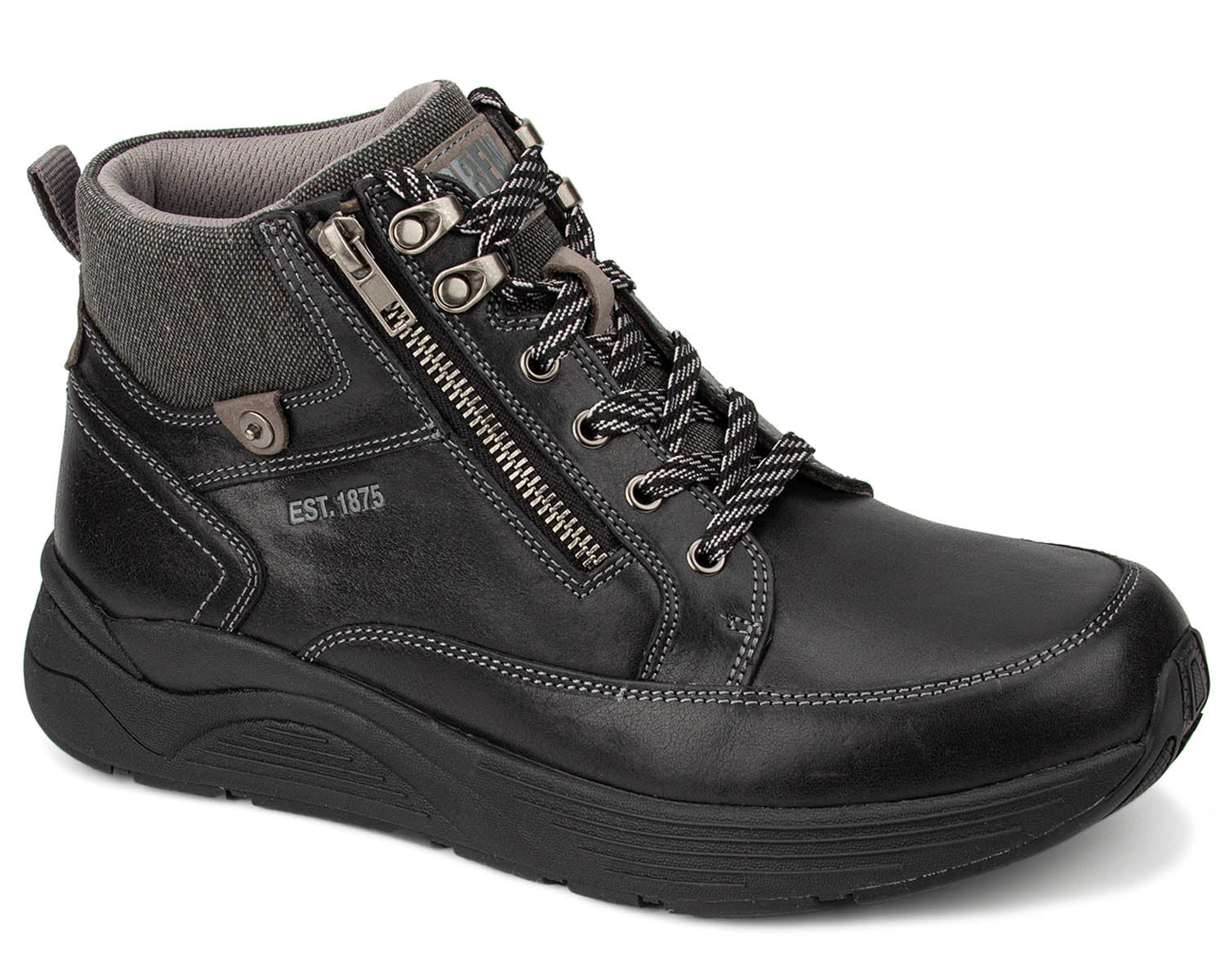 MAJOR Black Leather Hero View