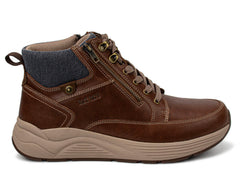 MAJOR Tan Leather Right Side View