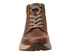MAJOR Tan Leather Front View