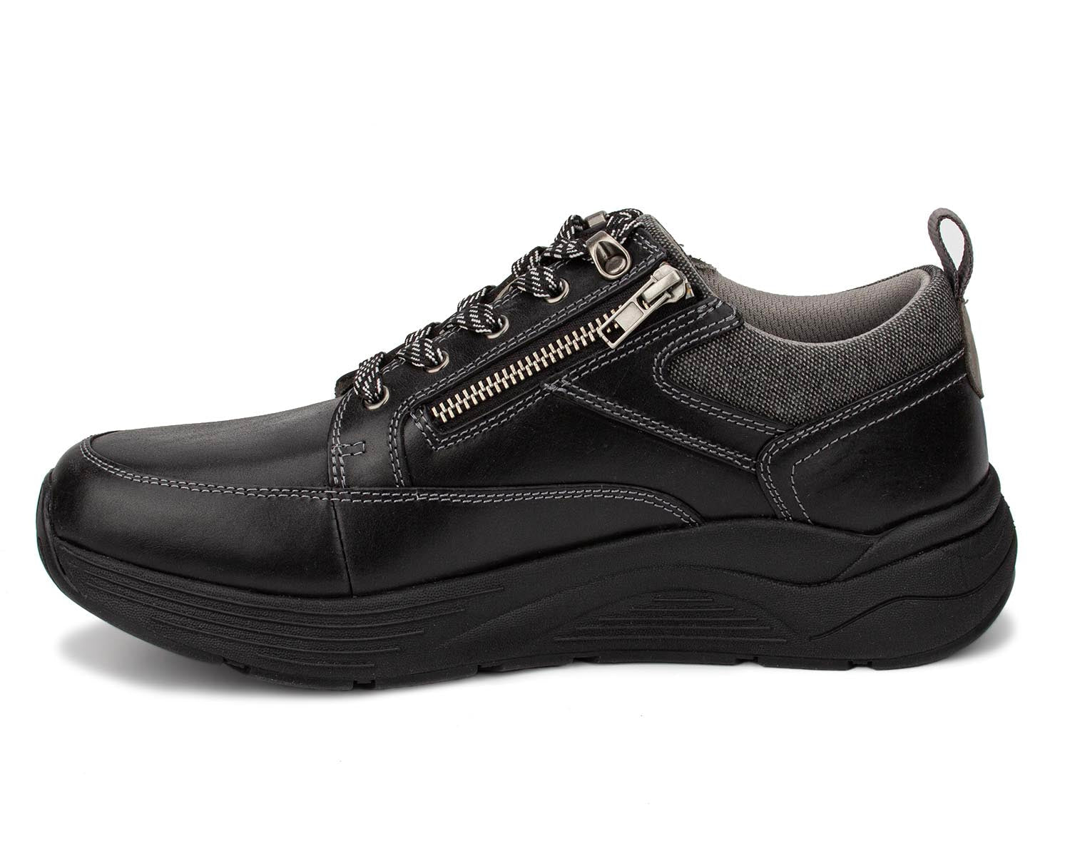 MOGUL Black Leather Left Side View