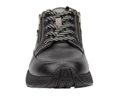 MOGUL Black Leather Front View