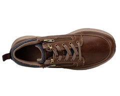 MOGUL Tan Leather Rear View