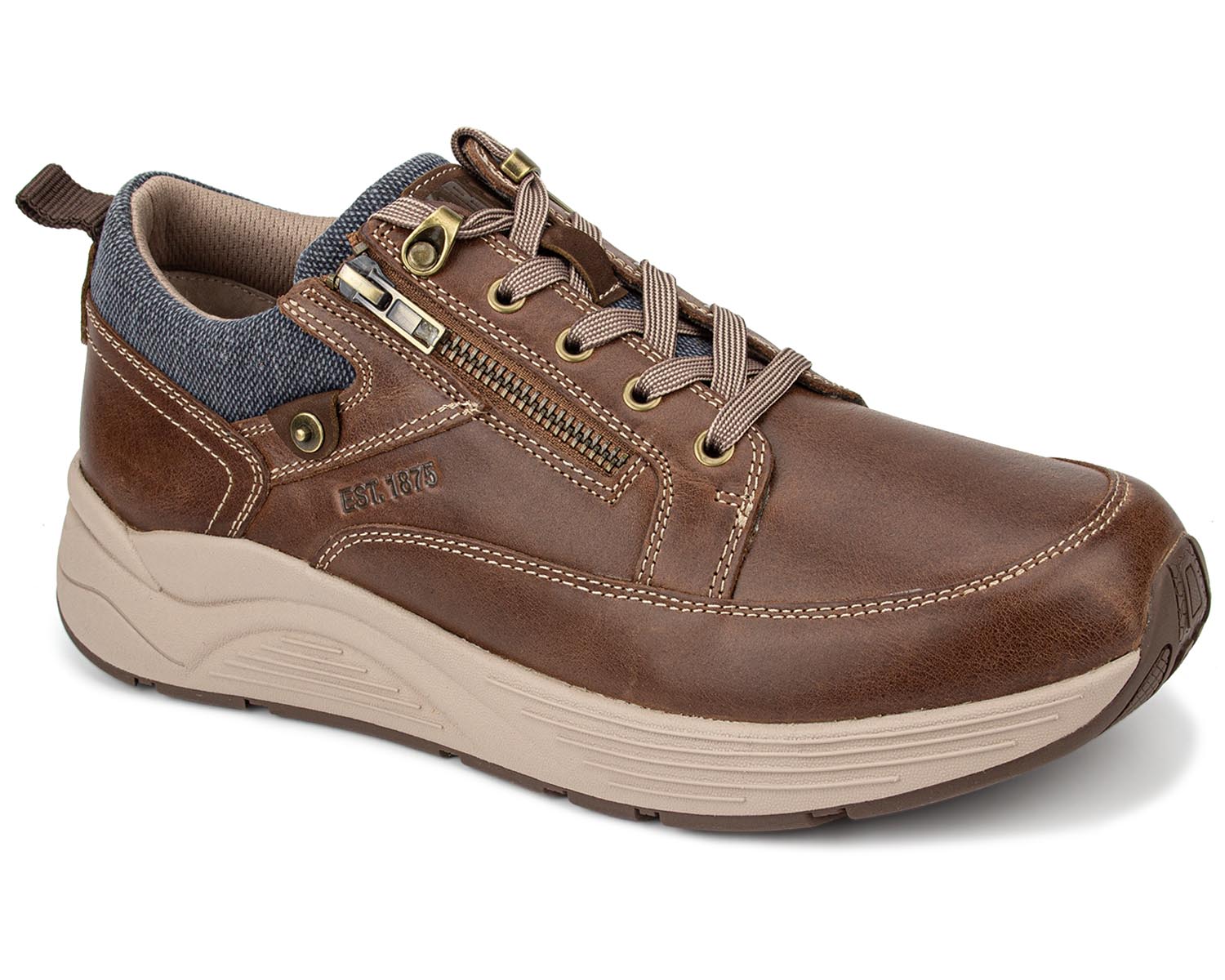 MOGUL Tan Leather Hero View