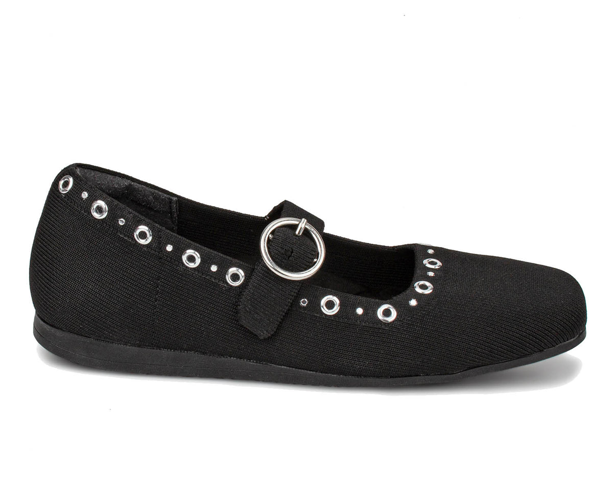 Naomi-BlkKnit-Studs-A