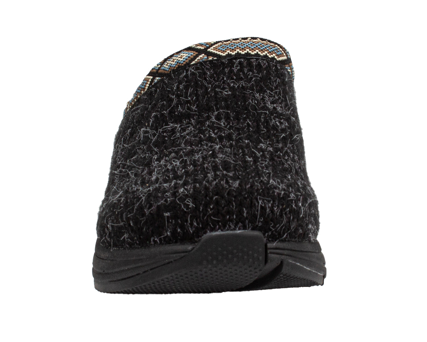 RELAX Black Sweater Fabric Front View