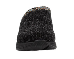 RELAX Black Sweater Fabric Front View