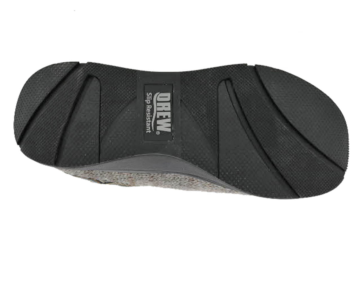RELAX Grey Sweater Fabric Sole View