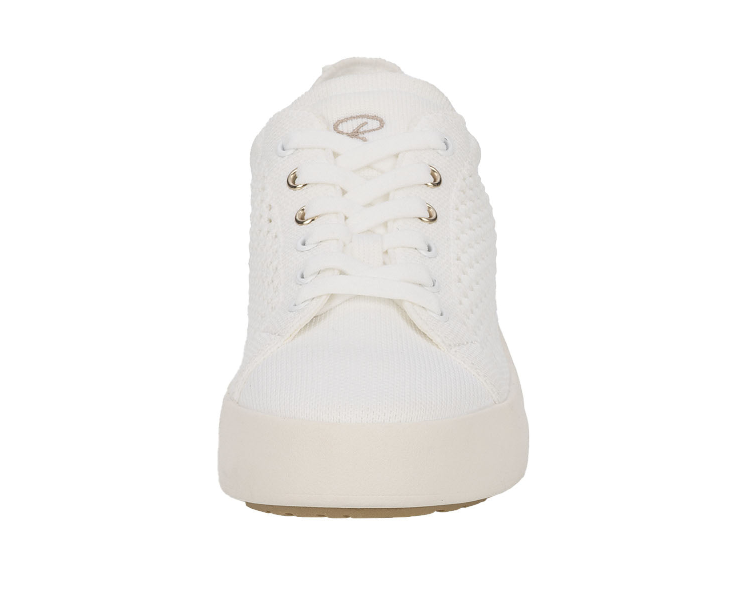 Sunnie White Knit Double