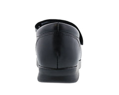Black Leather Black Stretch-Bloom II BY DREW 6