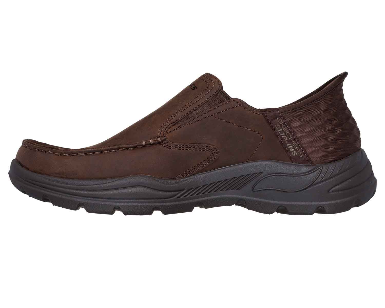 Cocoa-Arch Fit Moxley Milo Slip-Ins By Skechers 3