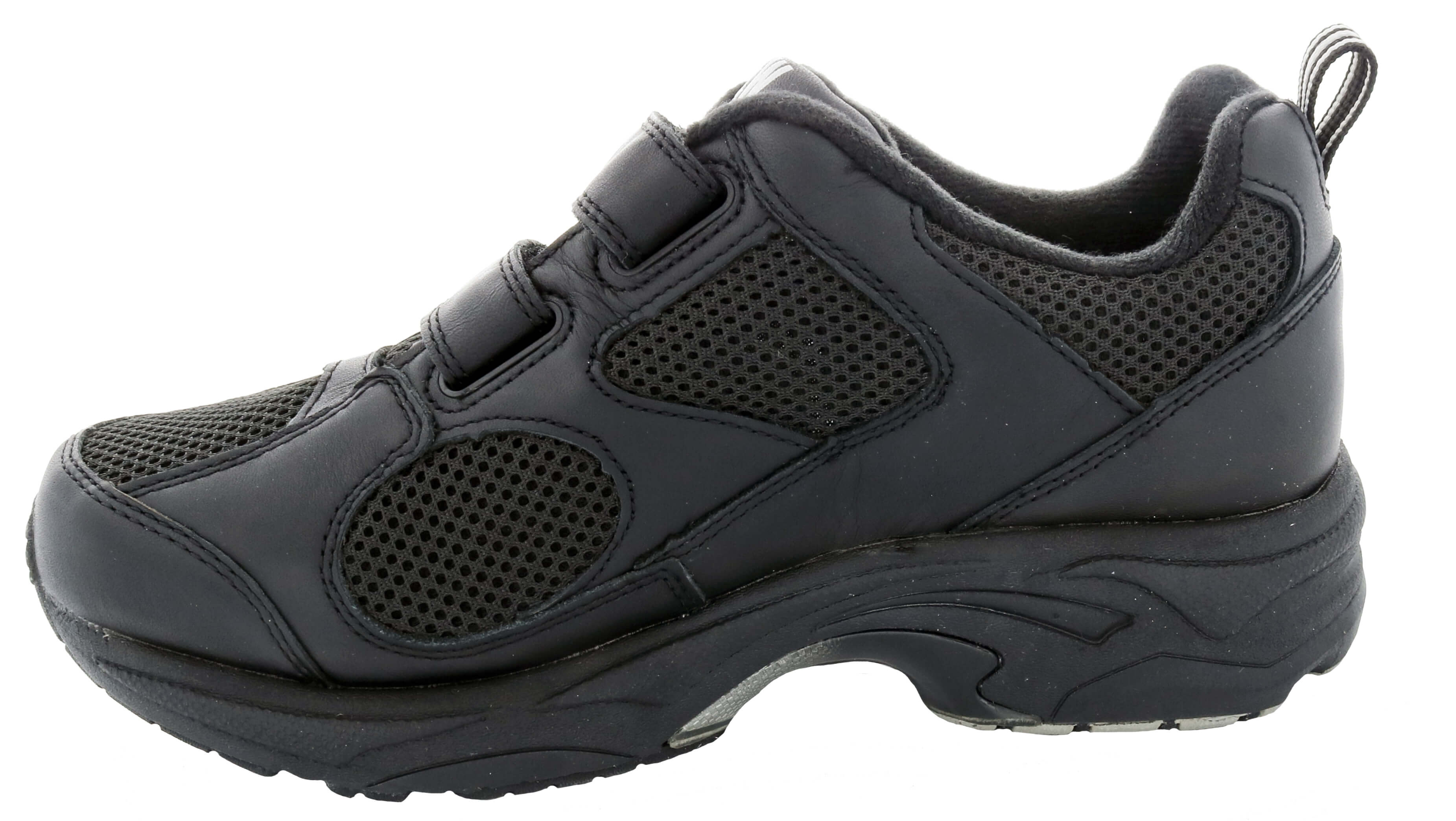 Black Leather  Mesh-LIGHTNING II V BY DREW 3