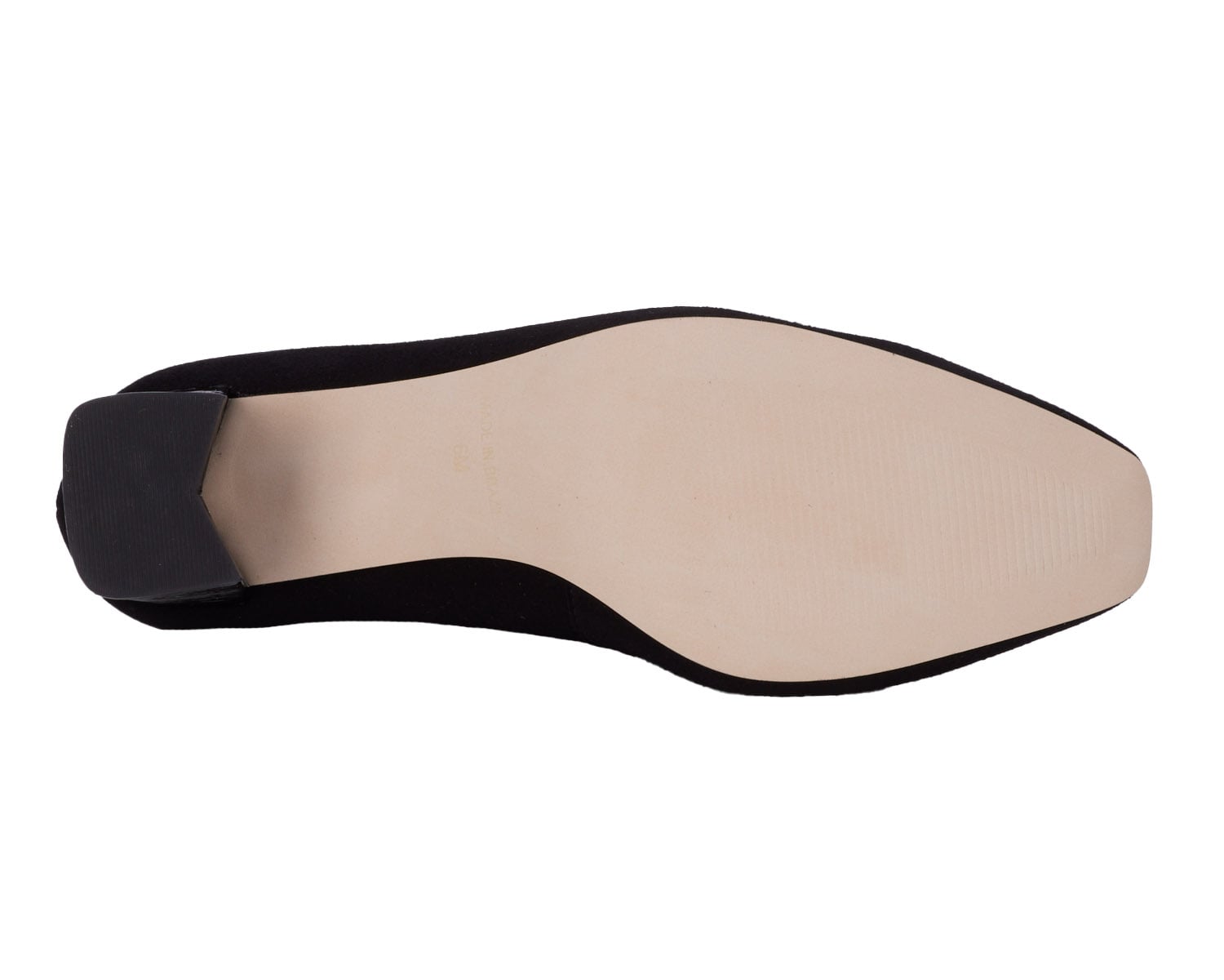 Black Suede Black Patent-MEREDITH PUMP BY ROS HOMMERSON 4