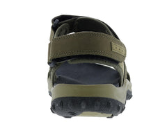 Olive Leather Stretch-Warren BY DREW 6