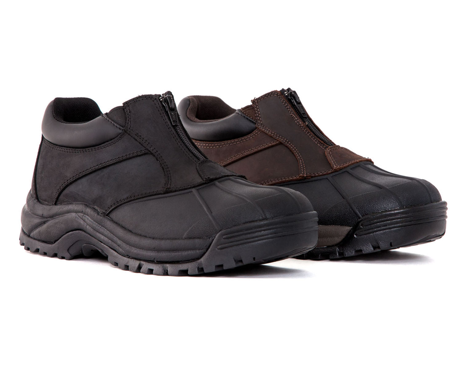 Brown Black-Blizzard Ankle Zip Propet 7