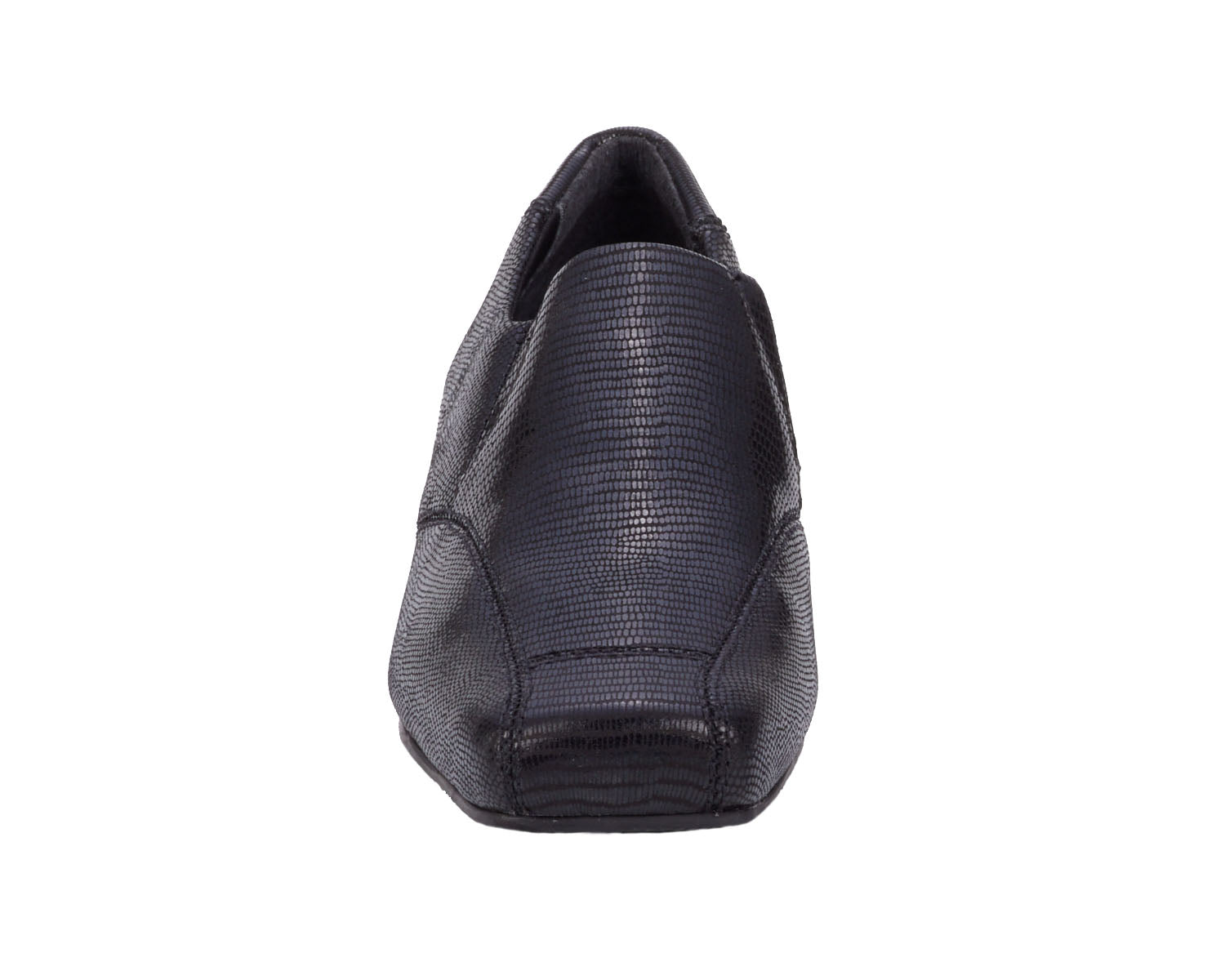 Black Lizard Print Leather-EAGAN BY ROS HOMMERSON 6