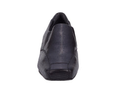 Black Lizard Print Leather-EAGAN BY ROS HOMMERSON 6