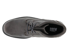 Grey Leather-Bronx Boots BY DREW 5