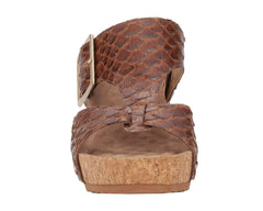 Luggage Rustic Snake Print Leather-THEA BY ROS HOMMERSON 6