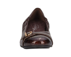 Brown Croc Patent Leather-TRISTA BY ROS HOMMERSON 4