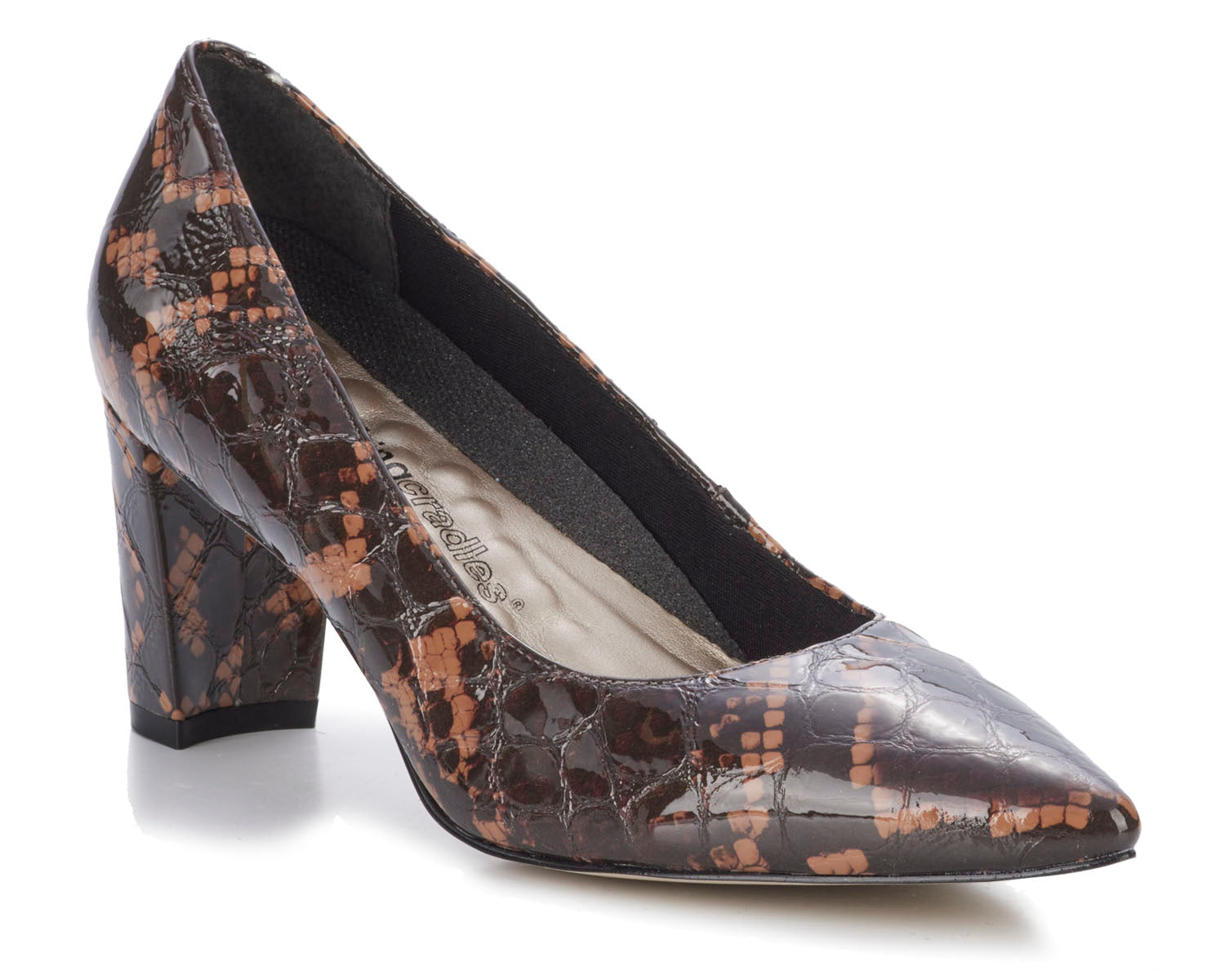 Nutmeg Croco Patent-WC SAMANTHA 1