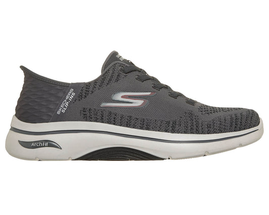 Grey Red-GO WALK ARCH FIT 2 0 GRAND BY SKECHERS 4