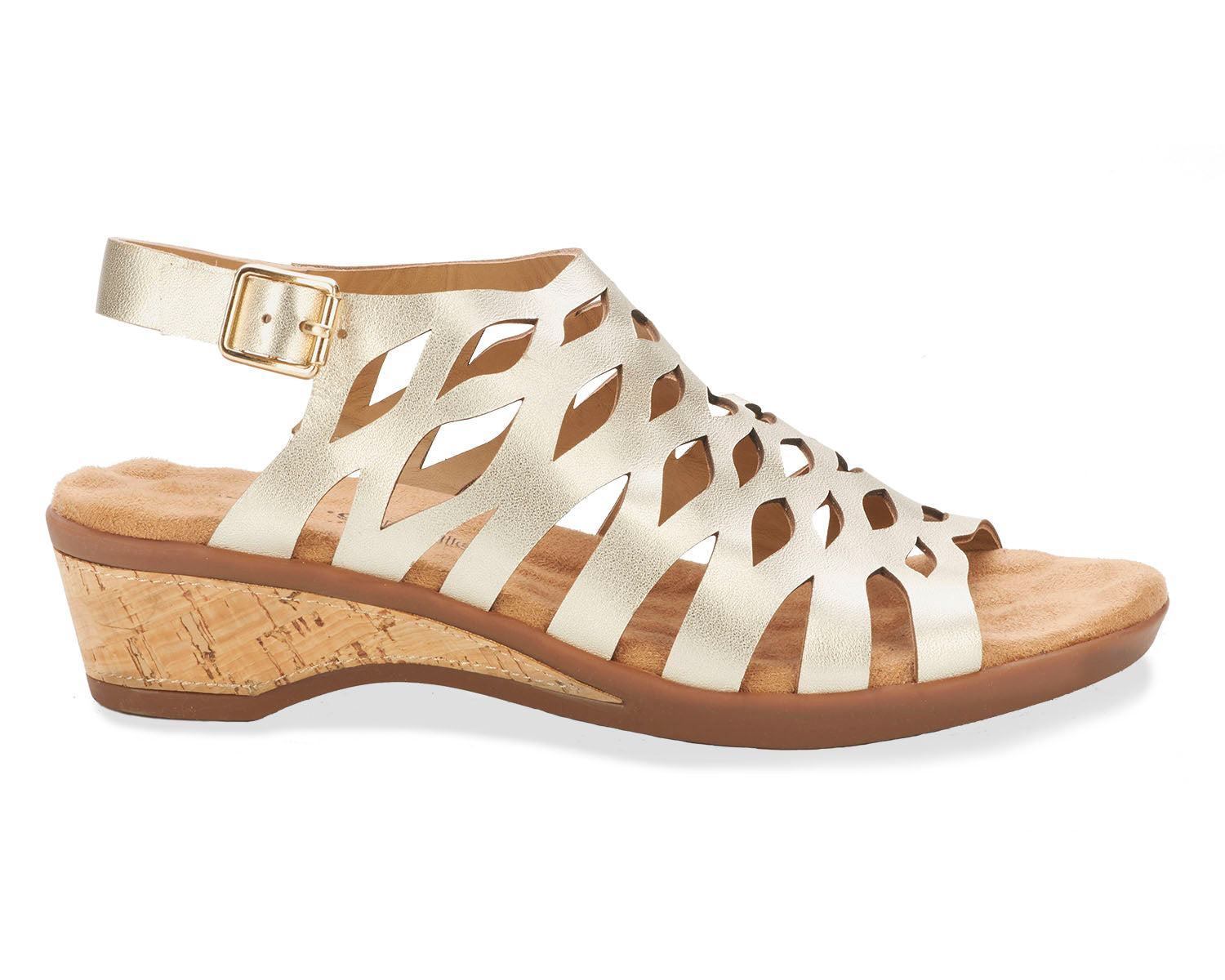 Gold Nappa Metallic Leather-KATIA BY ROS HOMMERSON 4