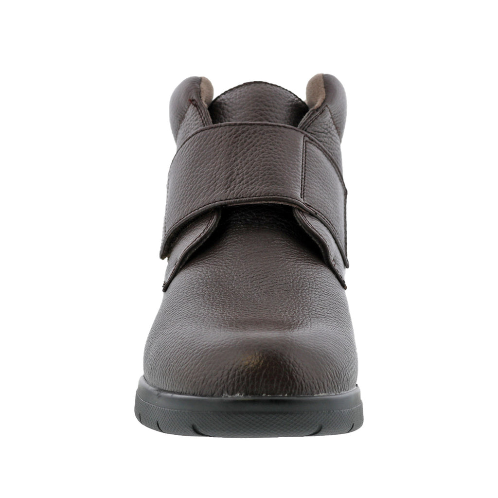 Brown Tumbled Leather-Big Easy Boots BY DREW 3