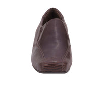 Brown Lizard Print Leather-EAGAN BY ROS HOMMERSON 6