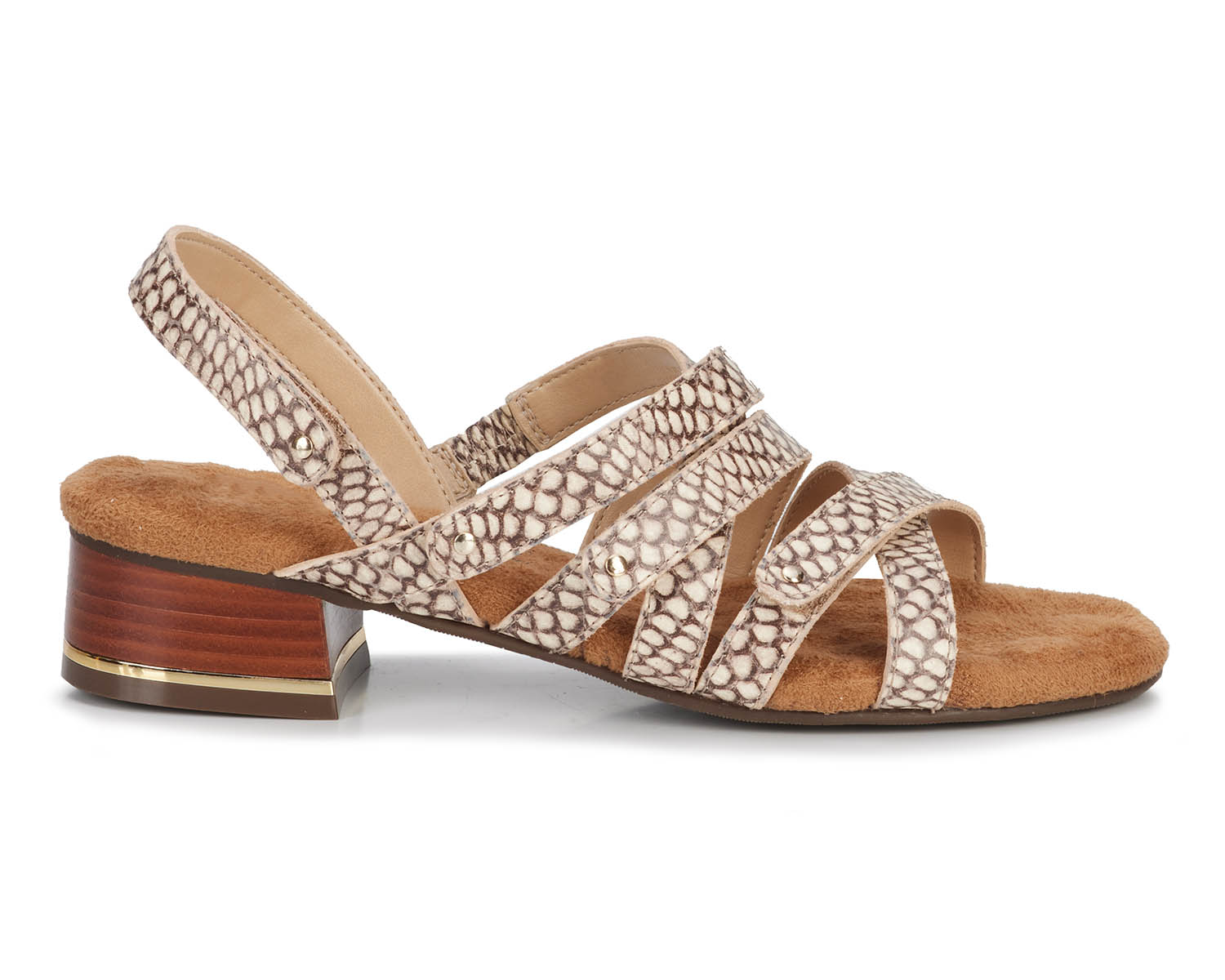 Roccia Snake Print Leather-BREEZE BY ROS HOMMERSON 4