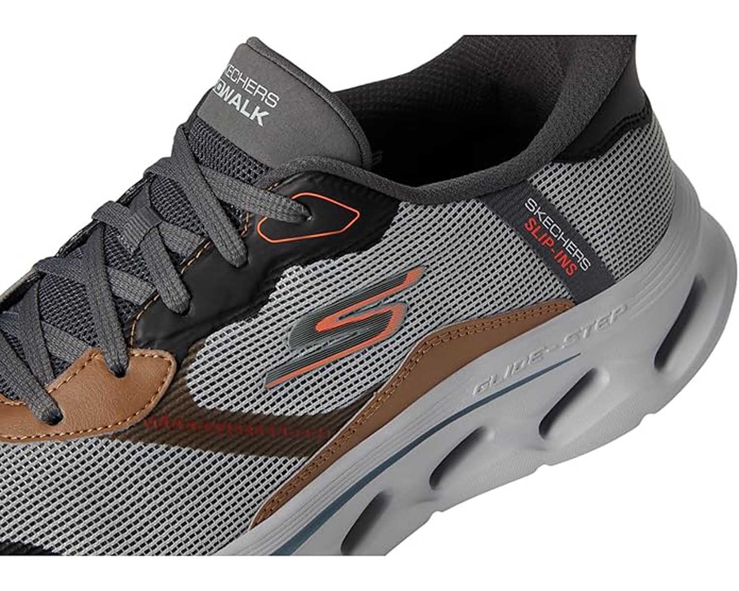 Grey Combo-GO WALK GLIDE-STEP 2 0 BY SKECHERS 5