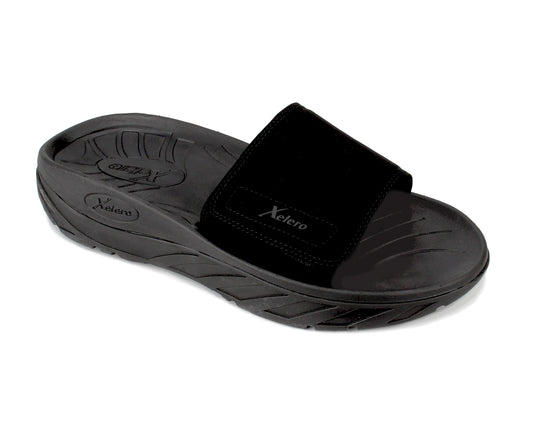 Black-TRU SLIDE RECOVERY SANDAL XELERO 1