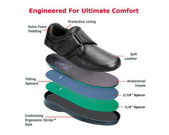 Black-Broadway Strap Oxford BY ORTHOFEET 4