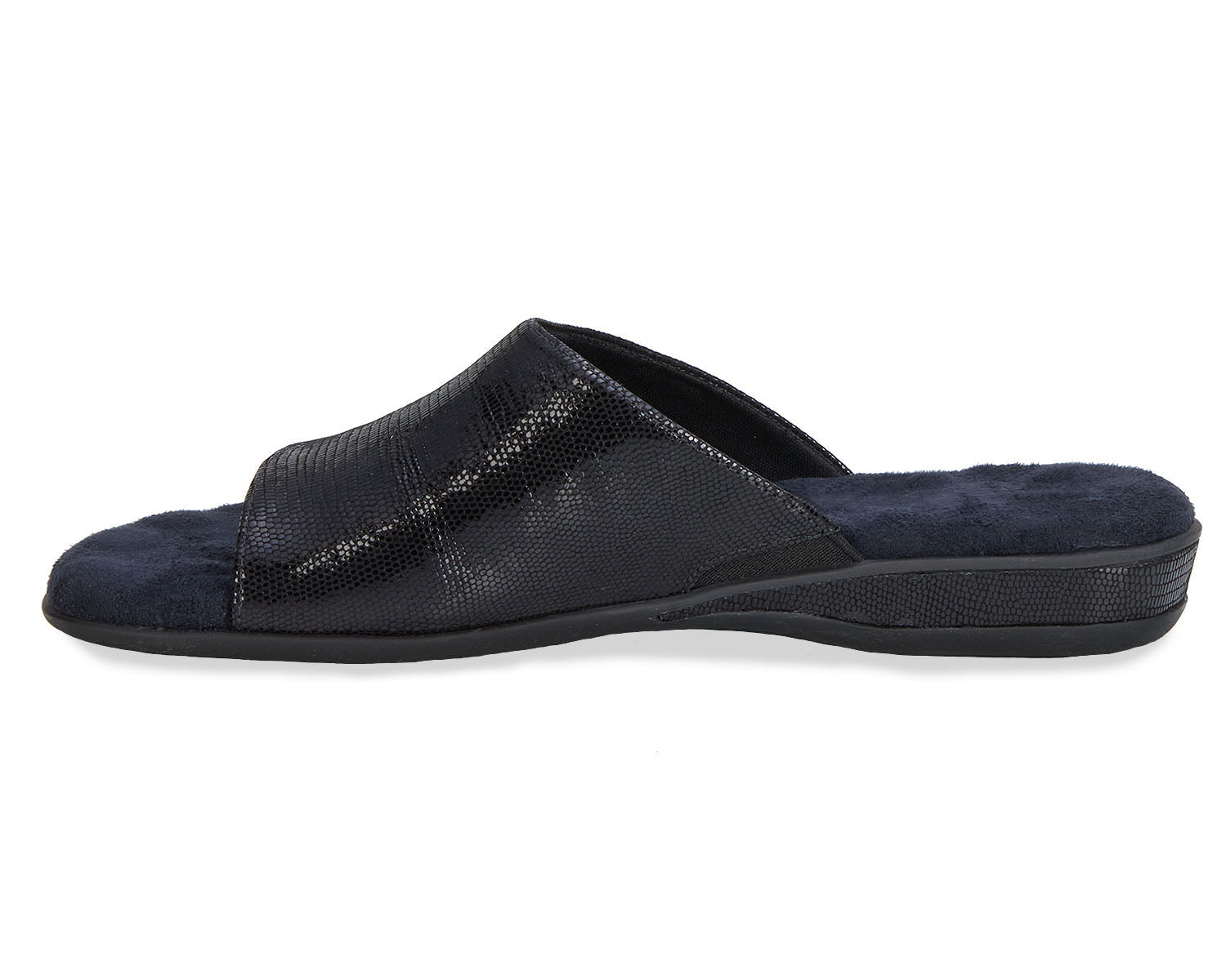 Black Patent Lizard Print Leather-CAM II BY ROS HOMMERSON 6