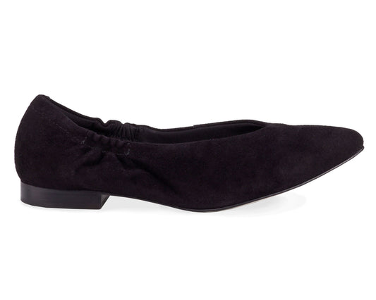 Black Suede Leather-RAMSEY BY ROS HOMMERSON 6