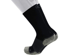 Black-OS1st WP4 WIDE Wellness Performance Sock - Crew 3